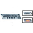 FLA-1017378/DD . AUDI A3 8P 05.03-06.08 / A4 00-07 /A6 97-04 ΦΛΑΣ ΦΤΕΡΟΥ CHROME+LED