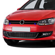 7618180/SD . VW POLO 6R 5D 09-14  ΔΙΑΚΟΣΜΗΤΙΚΕΣ ΓΡΥΛΛΙΕΣ ΜΑΣΚΑΣ ΕΜΠΡΟΣ ΧΡΩΜΙΟΥ 2ΤΕΜ.