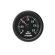 ΟΡΓ/BV/B2 . ΜΠΑΡΟΜΕΤΡΟ 0-3.0 BAR ΜΑΥΡΟ 52mm 2 INCH BLACK LINE ΓΙΑ ΚΙΝΗΤΗΡΕΣ TURBODIESEL