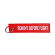 SRSRK8 . ΜΠΡΕΛΟΚ ΚΛΕΙΔΙΩΝ REMOVE BEFORE FLIGHT ΚΟΚΚΙΝΟ ΥΦΑΣΜΑ