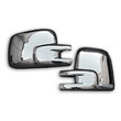 ΚΚ.7521111/OM . VW T4 TRANSPORTER/CARAVELLE 1990-2003 ΚΑΠΑΚΙΑ ΚΑΘΡΕΦΤΩΝ ΧΡΩΜΙΟΥ 2 ΤΕΜ. ΠΛΑΣΤΙΚΑ