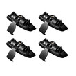 YK334W . VW GOLF 5 5D 11/03-10/08 // GOLF 6 5D 11/08-10/12 ΑΚΡΑ K334W ΓΙΑ ΜΠΑΡΕΣ WHISPBAR