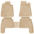 NLC.20.18.212K/NV . HYUNDAI SANTA FE 2006-2010 ΜΑΡΚΕ ΠΑΤΑΚΙΑ ΣΕ ΣΚΑΦΗ TPE ΛΑΣΤΙΧΟ ΣΕ ΜΠΕΖ ΧΡΩΜΑ NOVLINE - 4 ΤΕΜ.