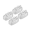 N21027 . MAZDA 3 4D/5D 01/04-13 / KIA CEED 5D 02/07-04/12 KIT ΑΚΡΑ (ΠΟΔΙΑ) ΓΙΑ ΜΠΑΡΕΣ NORDRIVE
