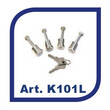 K39-K101L . ΚΛΕΙΔΑΡΙΕΣ ΓΙΑ ΜΠΑΡΕΣ ΟΡΟΦΗΣ ΣΙΔΗΡΟΥ/ΑΛΟΥΜΙΝΙΟΥ K39 (2 ΚΛΕΙΔΙΑ) - 4 ΤΕΜ.
