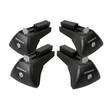 N20021 . KIT ΑΚΡΑ (ΠΟΔΙΑ) RAIL-X ΓΙΑ ΣΙΔΕΡΕΝΙΕΣ ΜΠΑΡΕΣ QUADRA NORDRIVE ME FLUSH RAILING ME ΚΛΕΙΔΙ - 4 TEM.