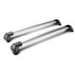 Y8050184 . ΜΠΑΡΕΣ ΟΡΟΦΗΣ ΑΛΟΥΜΙΝΙΟΥ WHISPBAR FLUSH BAR STANDARD 115 cm YAKIMA ΜΕ ΚΛΕΙΔΙ - 2 ΤΕΜ.