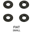 L2299.8 . FIAT ΚΛΙΠΣ ΓΙΑ ΠΑΤΑΚΙΑ SUMISURA ΜΙΚΡΑ 4ΤΕΜ.