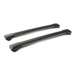 Y8050239 . ΜΠΑΡΕΣ ΟΡΟΦΗΣ ΑΛΟΥΜΙΝΙΟΥ ΜΑΥΡΗ RAIL BAR STANDARD 79cm 2ΤΕΜ. ΜΕ ΚΛΕΙΔΙ