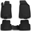 CARCRN10035H/NV . CITROEN C4 5D 2011-2018 ΜΑΡΚΕ ΠΑΤΑΚΙΑ ΣΕ ΣΚΑΦΗ TPE ΛΑΣΤΙΧΟ ΣΕ ΜΑΥΡΟ ΧΡΩΜΑ NOVLINE - 4 ΤΕΜ.