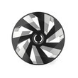 10498/AM . ΤΑΣΙ 14 INCH INCH HUBCAP VECTOR RC SILVER BLACK AMiO - 1 ΤΕΜ.
