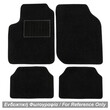 ΠΑΤ.28504/BLACK-RX . SUBARU FORESTER 2002-2008 ΠΑΤΑΚΙΑ ΜΑΡΚΕ ΜΟΚΕΤΑ (ΜΑΥΡΟ ΜΕ ΜΑΥΡΟ ΡΕΛΙ) - 4 ΤΕΜ.