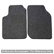ΠΑΤ.SMART450/GREY-2-RX . MERCEDES SMART 450 1998-2006  ΠΑΤΑΚΙΑ ΜΑΡΚΕ ΜΟΚΕΤΑ ΓΚΡΙ ΜΕ ΜΑΥΡΟ ΡΕΛΙ RACE AXION - 2 ΤΕΜ.