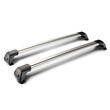 Y8050185 . ΜΠΑΡΕΣ ΟΡΟΦΗΣ ΑΛΟΥΜΙΝΙΟΥ WHISPBAR FLUSH BAR STANDARD 120cm ΜΕ ΚΛΕΙΔΙ - 2 TEM.