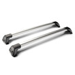 Y8050186 . ΜΠΑΡΕΣ ΟΡΟΦΗΣ ΑΛΟΥΜΙΝΙΟΥ WHISPBAR FLUSH BAR STANDARD 125cm ΜΕ ΚΛΕΙΔΙ - 2 TEM.