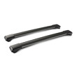 Y8050243 . ΜΠΑΡΕΣ ΟΡΟΦΗΣ ΑΛΟΥΜΙΝΙΟΥ ΜΑΥΡΗ RAIL BAR STANDARD 103cm ΜΕ ΚΛΕΙΔΙ - 2 TEM.