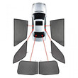 PVC.SEA-ARON-5-A . SEAT ARONA 5D 2017> ΚΟΥΡΤΙΝΑΚΙΑ ΜΑΡΚΕ CARSHADES - 6 ΤΕΜ.