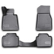 NLC.3D.05.31.210K/NV . BMW ΣΕΙΡΑ 3 F30 2012+ ΜΑΡΚΕ ΠΑΤΑΚΙΑ ΣΕ ΣΚΑΦΗ TPE ΛΑΣΤΙΧΟ ΣΕ ΜΑΥΡΟ ΧΡΩΜΑ NOVLINE - 4 ΤΕΜ.