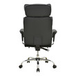 Καρέκλα γραφείου διευθυντή με υποπόδιο Zanci pakoworld pu μαυρο 70x66x112-120εκ