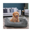 Κρεβάτι Σκύλου 70 x 55 x 21 cm Χρώματος Γκρι Feandrea PGW10GG
