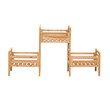 Ξύλινη Ζαρντινιέρα με 3 Θέσεις 50.8 x 22.8 x 40.6 cm Outsunny 845-351YL