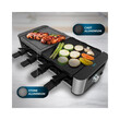 Ηλεκτρική Ψησταριά Raclette Grill 1400 W Cheese&Grill 16000 Inox MixGrill Cecotec CEC-03225