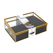Γυάλινη Κοσμηματοθήκη 23 x 16 x 8 cm Home Deco Factory HD0095