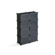 Πλαστική Παπουτσοθήκη με 8 Ράφια 83 x 32 x 122 cm Idomya 30012306