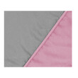 Πάπλωμα Διπλής Όψης Υπέρδιπλο 220 x 240 cm Χρώματος Γκρι / Ροζ Idomya 30101065