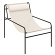 Ξαπλώστρα - Καρέκλα  με Αφαιρούμενο Προσκέφαλο, 94 x 62 x 76 cm Χρώματος Μπέζ COSTWAY  NP11354BE