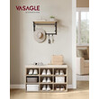Πάγκος Παπουτσιών VASAGLE με Κάθισμα και 9 Θέσεις Αποθήκευσης&nbsp