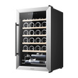 CECOTEC  Συντηρητής Κρασιών Bolero  GrandSommelier 2450 Inox με Συμπιεστή, Χωρητικότητα 24 Φιαλών, Ρυθμιζόμενη Θερμοκρασία 5-18ºC, και Πίνακας Ελέγχου Αφής  CEC-00125
