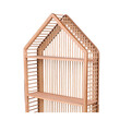 Επιτοίχια Ξύλινη Ραφιέρα με 2 Ράφια 42x12x66 cm Natural Living 225217