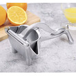 Ruhhy Επιτραπέζια Πρέσα Λεμονιού / Πορτοκαλιού από Ανοξείδωτο Ατσάλι σε Κίτρινο Χρώμα