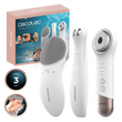 CECOTEC  Σετ Περιποίησης Προσώπου FaceCare: Καθαριστικό Προσώπου, Συσκευή Κατά των Μαύρων Κύκλων & Μασάζ Προσώπου με Κιτ Κορδέλας & Περιχειρίδες  CEC-102502