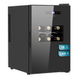 CECOTEC  Συντηρητής Κρασιών GrandSommelier 1550 CoolCrystal Bodega - Θερμοηλεκτρική Συντήρηση Κρασιών 15 Φιαλών με Ρυθμιζόμενη Θερμοκρασία και Εσωτερικό LED Φωτισμό  CEC-100135