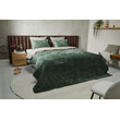 Σετ Πολυτελές Βελούδινο Διπλό  Πάπλωμα με 2 Μαξιλαροθήκες - Πράσινο Σκούρο 240 x 220 cm 8720604888508  SleepMed
