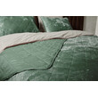 Σετ Πολυτελές Βελούδινο Διπλό  Πάπλωμα με 2 Μαξιλαροθήκες - Πράσινο Σκούρο 240 x 220 cm 8720604888508  SleepMed
