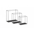 Ράφια Τοίχου Gerona Σετ 3 Τεμαχίων 22 x 12 x 22 cm, 27 x 12 x 27 cm, 32 x 12 x 32 cm 8719743323988  Lifa-Living