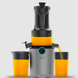 Αποχυμωτής Αργής Συμπίεσης Juice&Live 1500 Slim 200W με Στόμιο 82mm & Αντίστροφη Λειτουργία Ασημί CEC-101572 Cecotec