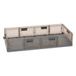 Πλαστικό Πτυσσόμενο Κουτί Fold'n Box 55L 80 x 40,5 x 18 cm Γκρι 205543 5Five Simply Smart