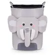 Παιδικό Καλάθι Αποθήκευσης 34 x 54cm Γκρι Ελεφαντάκι 740228 Nukido