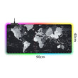 Gaming Mouse Pad XXXL με Φωτισμό LED και Παγκόσμιο Χάρτη 90 x 40 x 0,3 cm 5907451334430 Verk Group