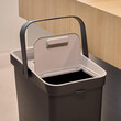 5FIVE Simply smart Διπλός Κάδος Ανακύκλωσης 36L Μαύρος 214508