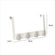 5FIVE Simply smart Κρεμάστρα Πόρτας με 5 Γάντζους 35 x 8 x 20 cm 212713