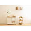 5FIVE Simply smart Τρόλεϊ Κουζίνας 3 Επίπεδων 40 x 30.5 x 84.5 cm από Ξύλο Ακακίας 190144