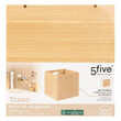 5FIVE Simply smart Κουτί Αποθήκευσης με Χερούλι "Tasso" Ξύλινο 31x31cm 205583
