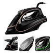 Vertenz Σίδερο Glide 30 με οθόνη LCD, ισχύς 2600-3200W, Μαύρο 5903796018530