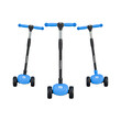 Tulano Πτυσσόμενο Τρίτροχο Scooter με LED για Παιδιά από 3 ετών, Μπλε, Αντοχή έως 50 kg 5903796019261