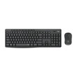 Logitech MK295 - Ασύρματο Σετ Πληκτρολόγιο & Ποντίκι USB - Αγγλικό US - Μαύρο